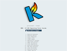 Tablet Screenshot of kwrank.com